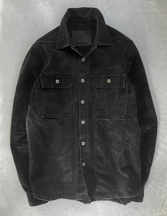 Rick Owens DRKSHDW AW21 "GETHSEMANE" Japanese Denim Outershirt