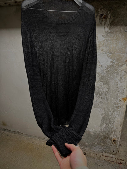DEEPTI Collection °022-023 'K-164 LUX-96L' Reflective Longsleeve Knit detail | DRIEW GARMENTS