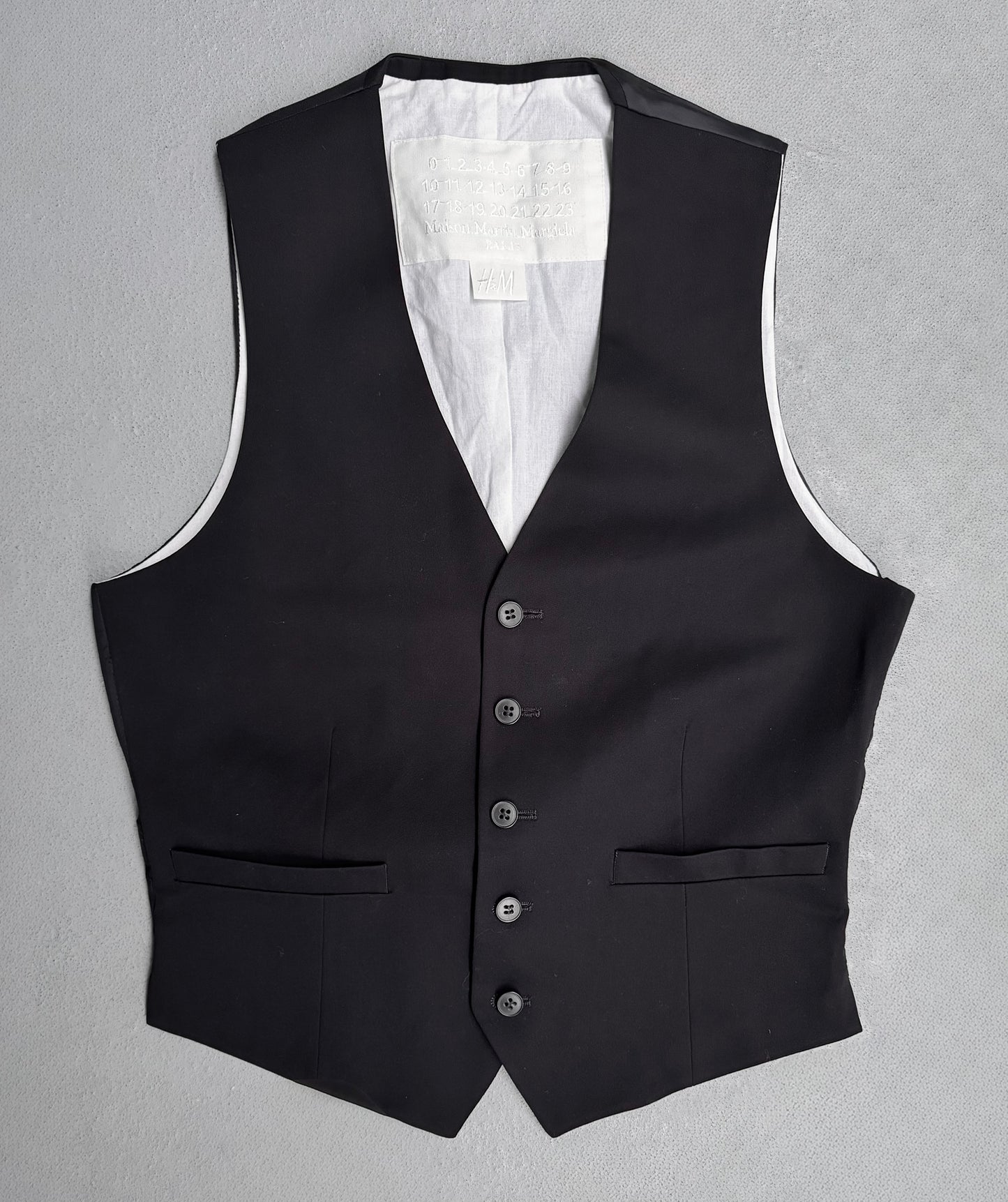 H&M x Maison Martin Margiela AW12 Wool Gilet Vest