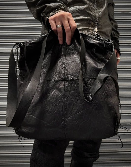 m.a+ by Maurizio Amadei 'BQ52' SY 1.0 Medium Square Messenger Bag