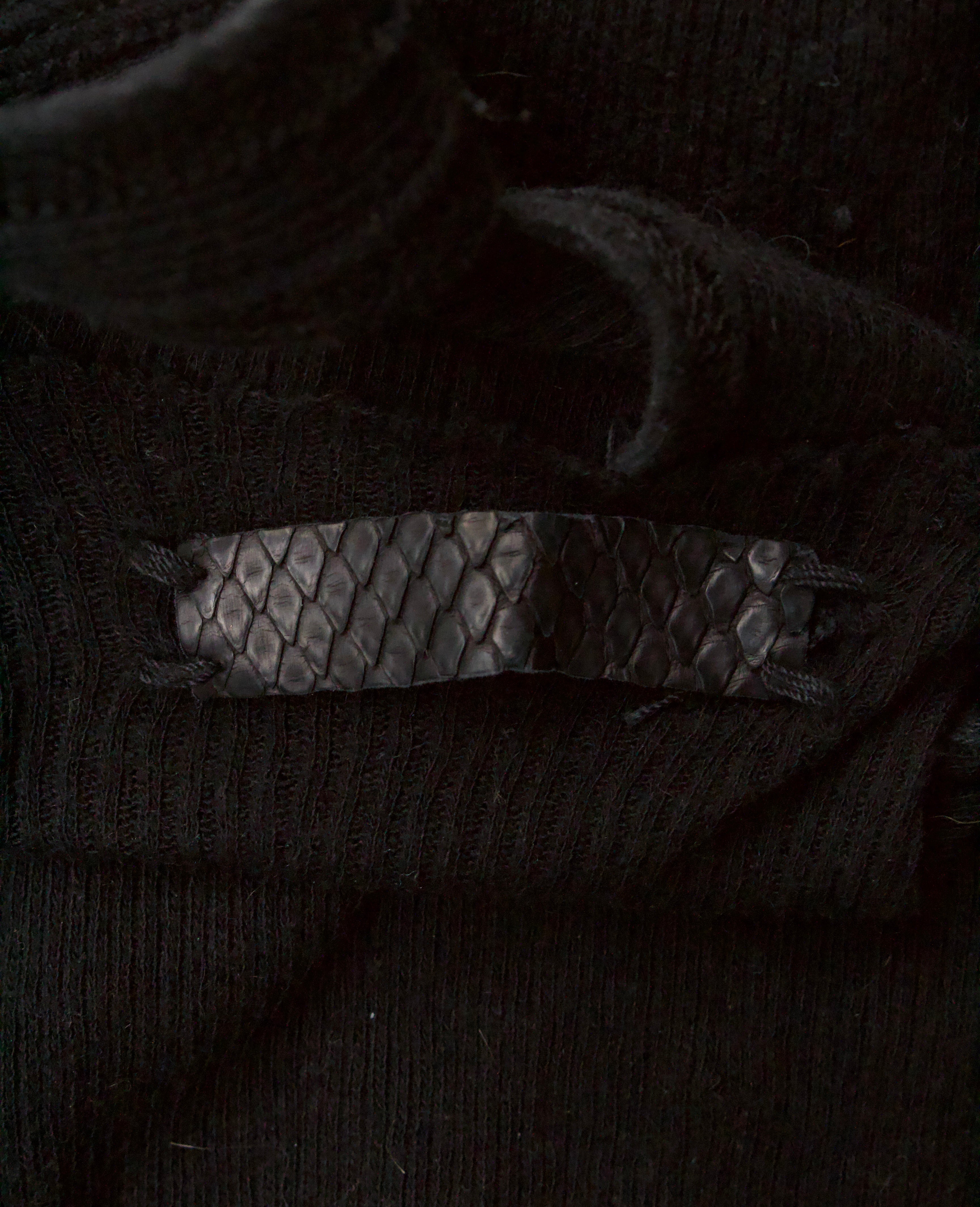 IfSixWasNine Early 00s Distressed 'Snakeskin' Ribbed Tank