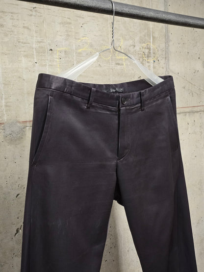 Julius_7 AW09 "CANON_2[protection_ism;]" Cotton Cupro Jersey Pants