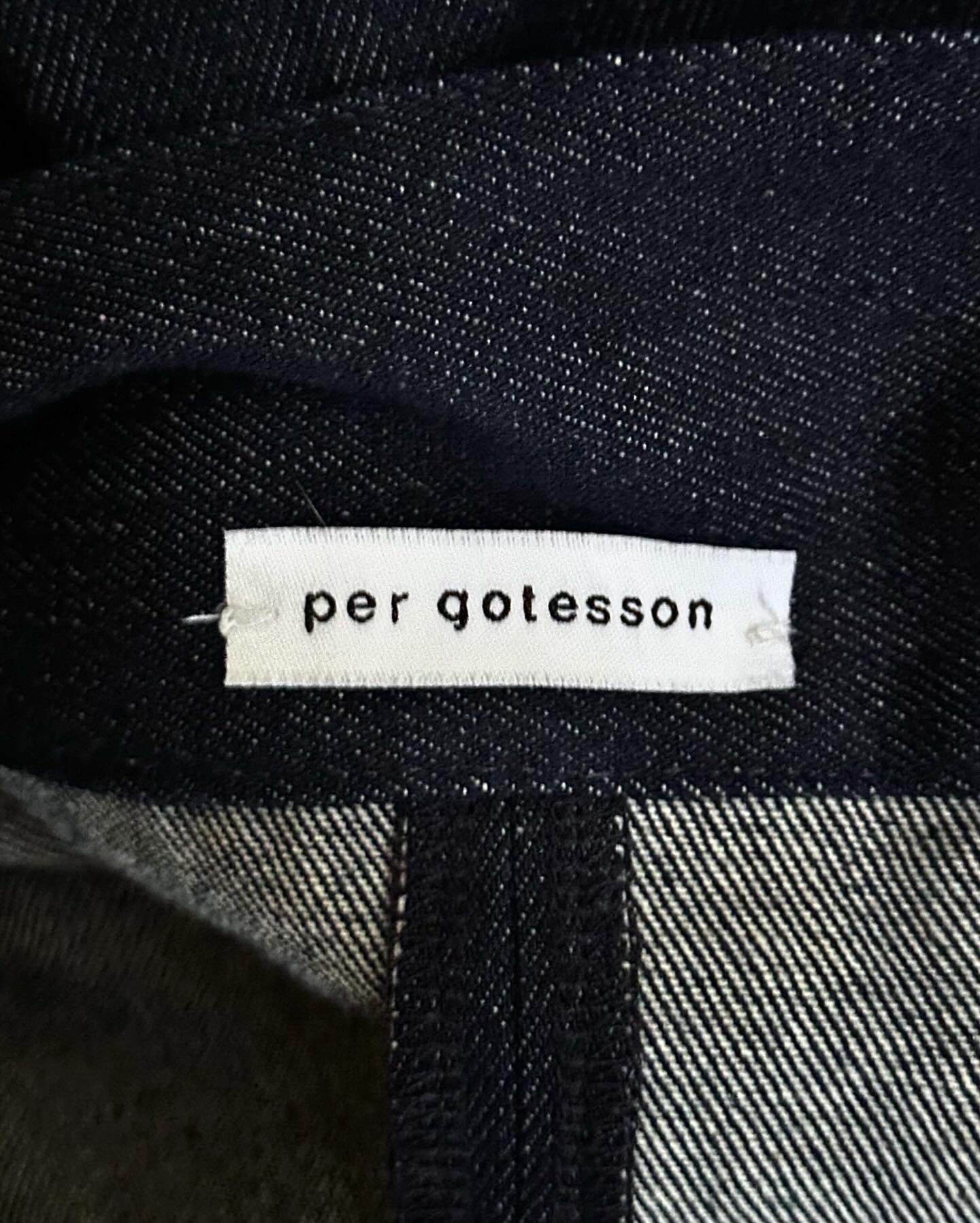 *SAMPLE* Per Götesson AW22 Asymmetrical “Elephant” Wide Cut Denim