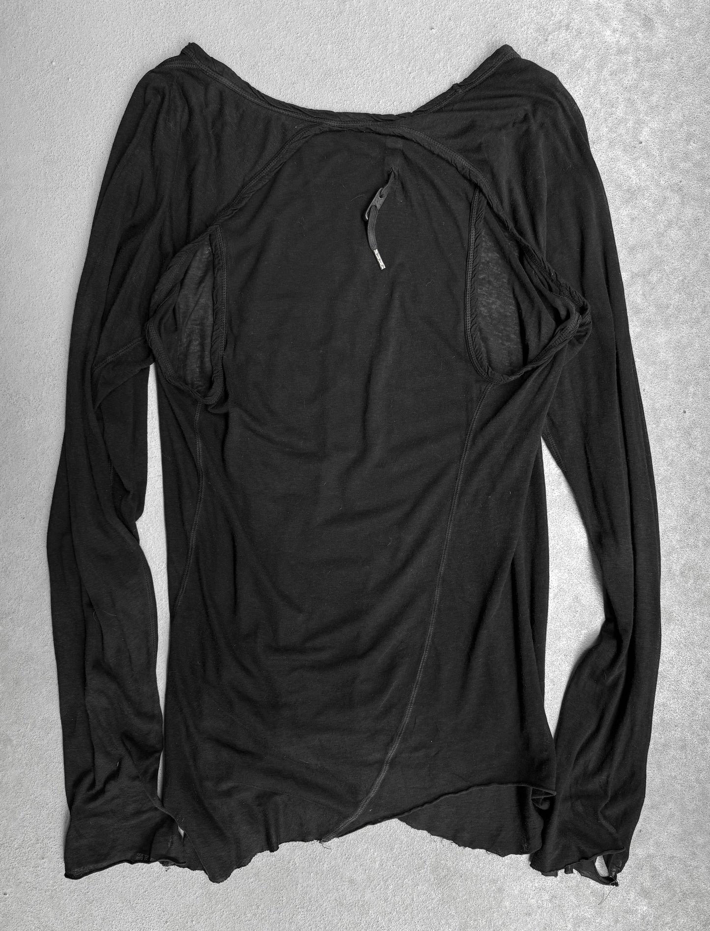 Boris Bidjan Saberi SS14 ‘LS3-F036’ Object-dyed Convertible Long-sleeves