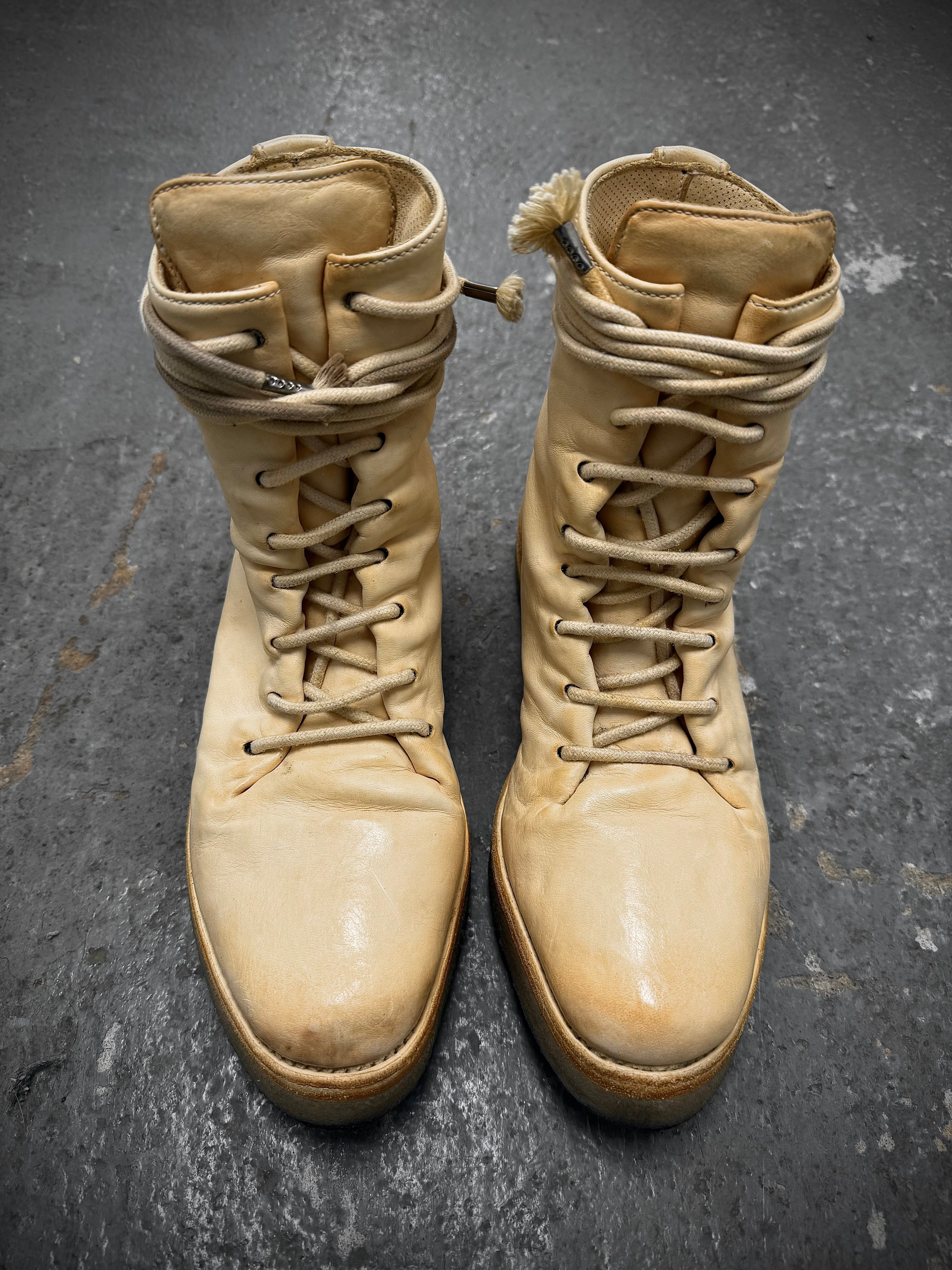Carol Christian Poell Dart Officer Combat Boots | DRIEW