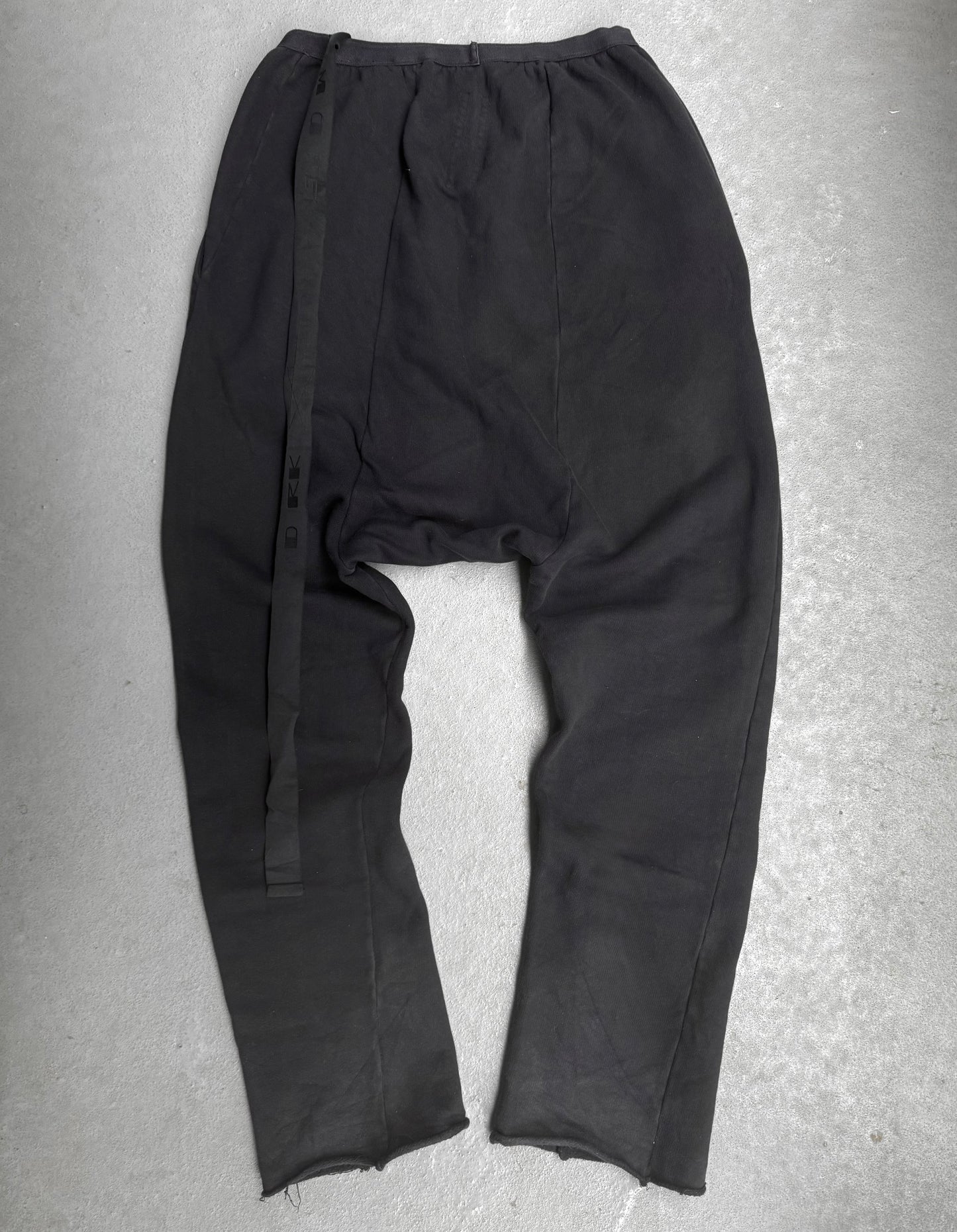 Rick Owens DRKSHDW AW08 "STAG" Drop-crotch Fleece Sweat Pants