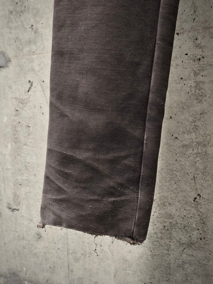 The Viridi-Anne Early 00s Khaki Bio Washed Cotton Canvas Pants