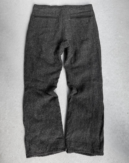 Isamu Katayama “BACKLASH” 2010s Wool Blend Wide-Leg Trousers