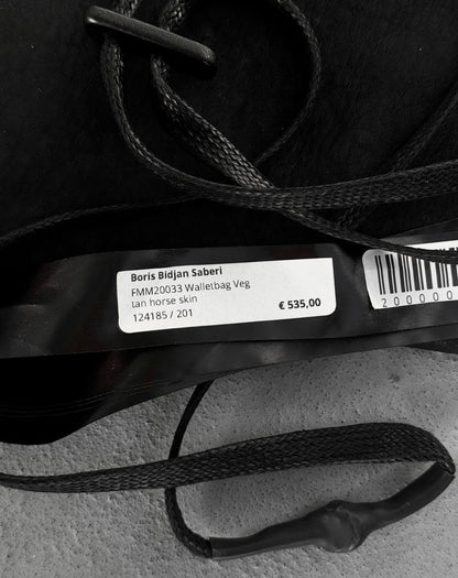 Boris Bidjan Saberi 'FMM20033' Horse Leather Walletbag