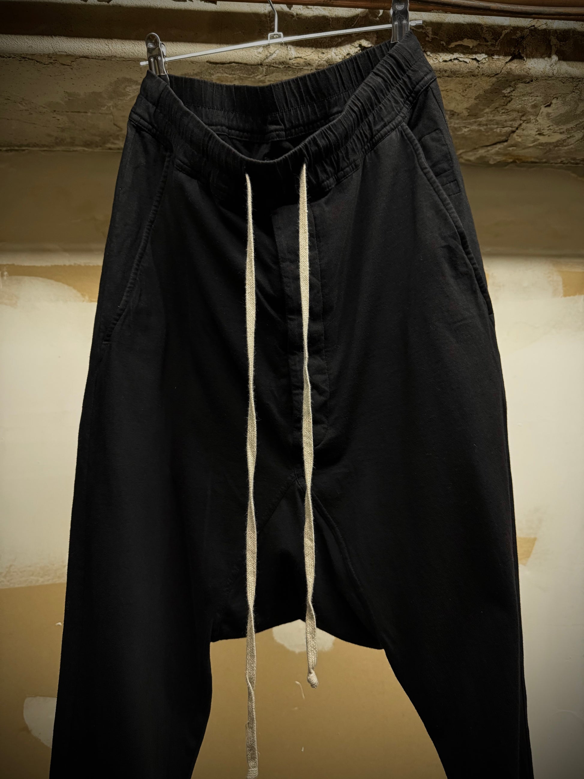 Rick Owens DRKSHDW AW15 "SPHINX" Drop-crotch Pants detail | DRIEW GARMENTS