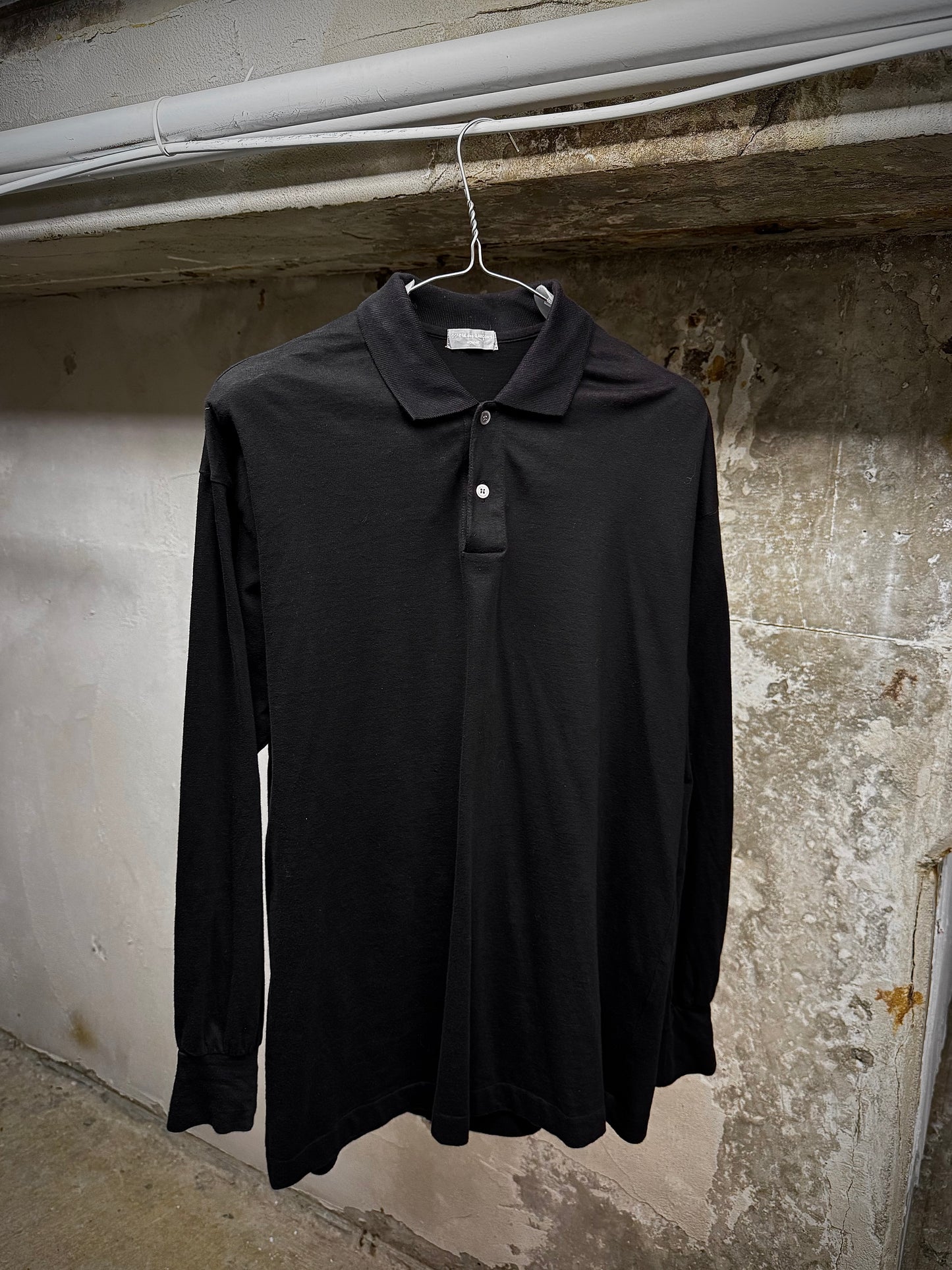 COMME des GARÇONS HOMME AD1988 Long-sleeves Polo Shirt | Archive Fashion Toronto