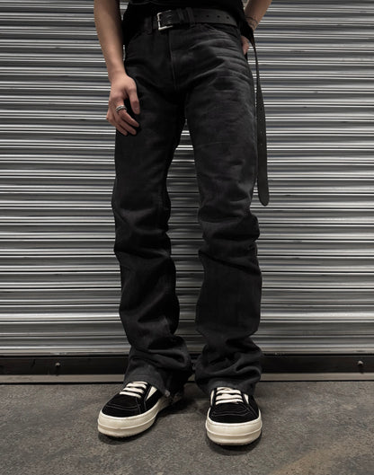 RipVanWinkle Early 00s Grey Flare Bootcut Denim