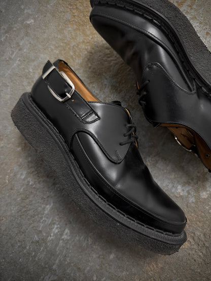 COMME des GARÇONS HOMME PLUS x George Cox AW17 Pointy Toe Crepe Derbies detail | DRIEW GARMENTS