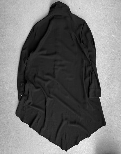 B.P.N for Men Early 00s Gothic Asymmetrical Button-up Shirt