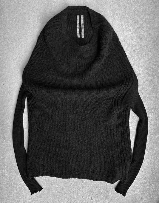 Rick Owens AW14 “MOODY” Hunchback Cashmere Knitted Sweater