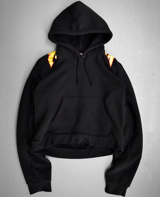 VETEMENTS AW16 Deformed “Thrasher” Logo Hoodie