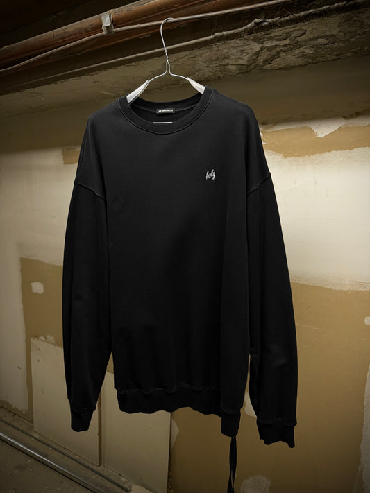 Ann Demeulemeester AW21 'Holy' Oversized Crewneck Jumper
