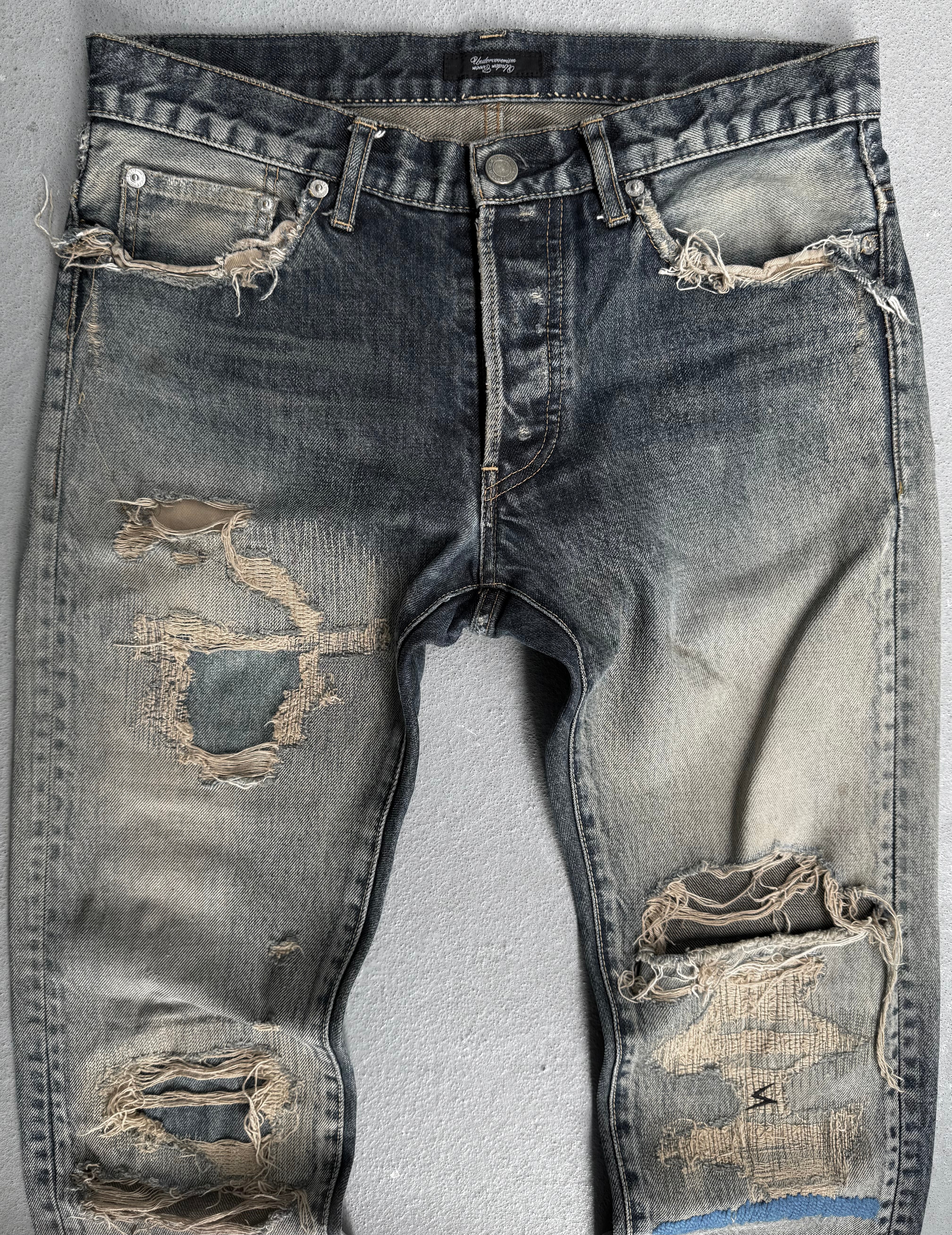 Undercover SS10 Less But Better Distressed Denim | Size 2 – DRIEW