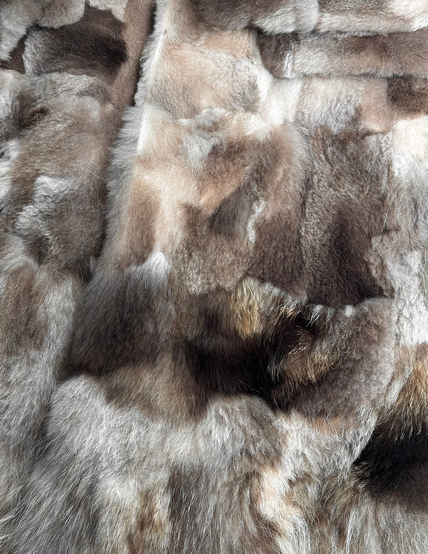 MiharaYasuhiro AW02 Raccoon Fur Coat
