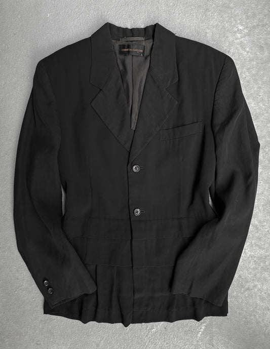 COMME des GARÇONS Early 00s Triple Layered Hem Blazer