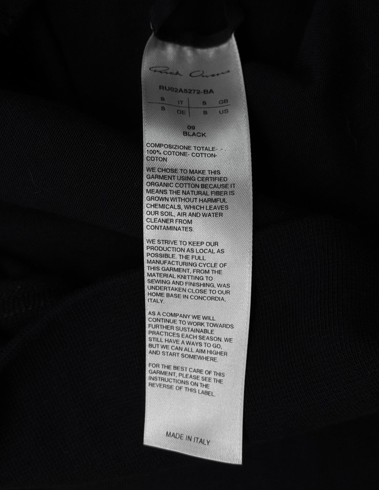 Rick Owens AW21 “GETHSEMANE” Bauhaus Zip-up Jacket