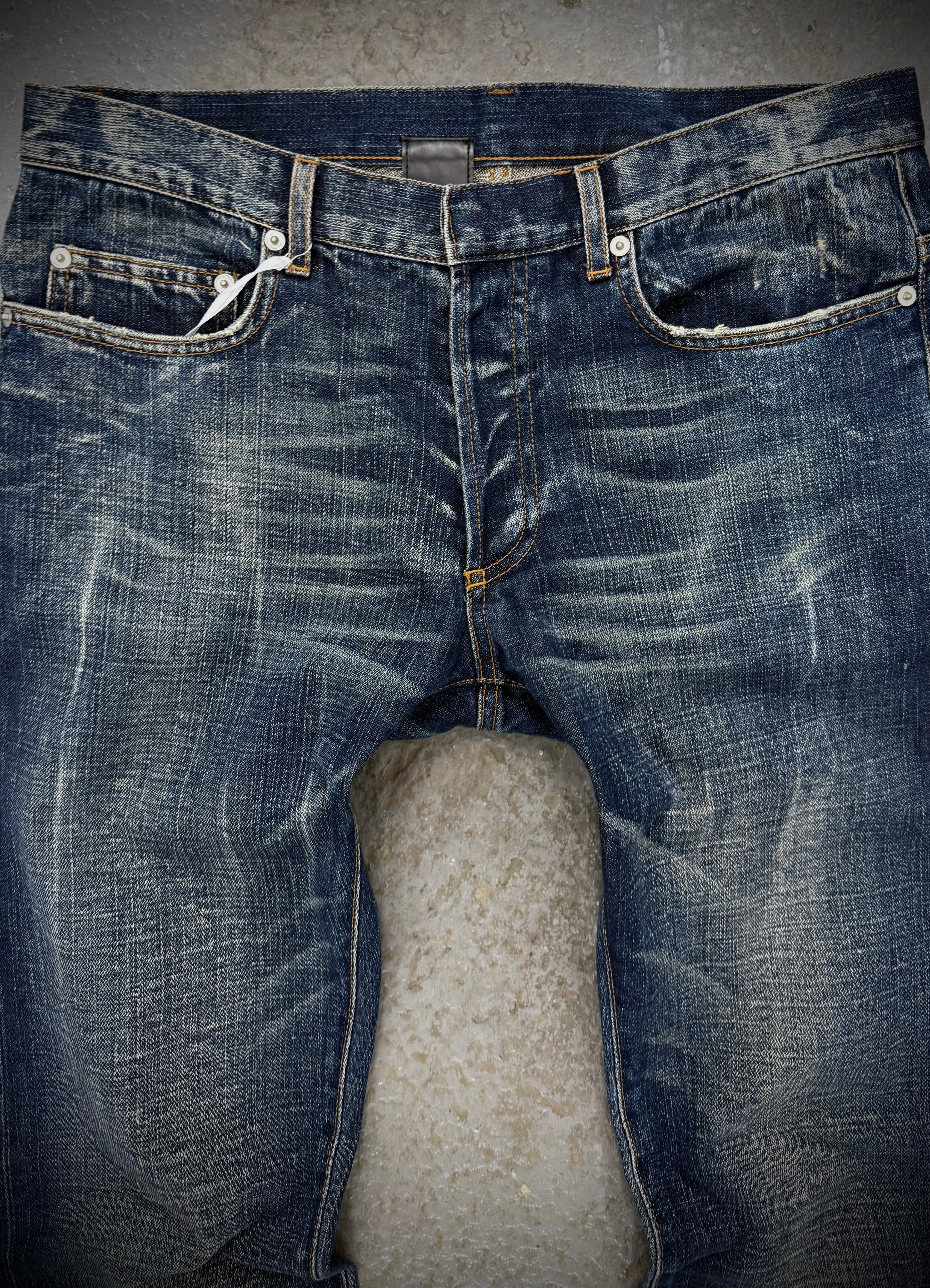 Dior Homme Hedi Slimane Distressed Denim Jeans | 00s – DRIEW