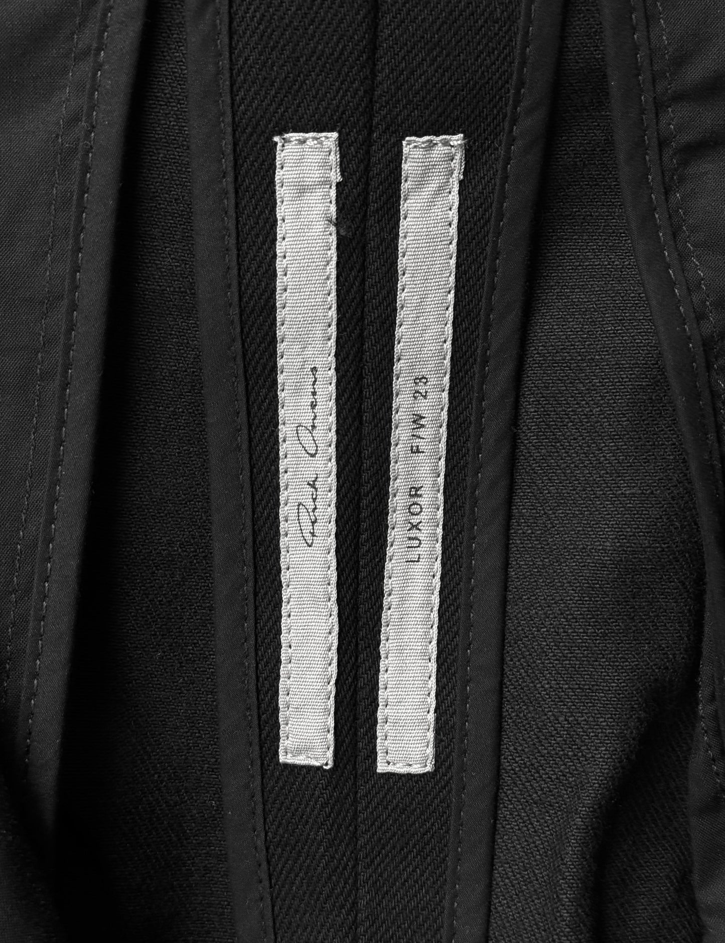 Rick Owens AW23 "LUXOR" Dirt Cooper 16oz Selvedge Denim