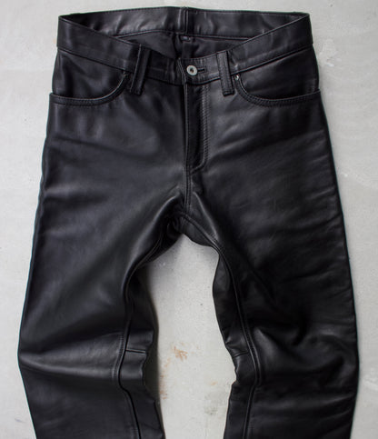 Kadoya Head Factory 00s Flare Bootcut Leather Pants