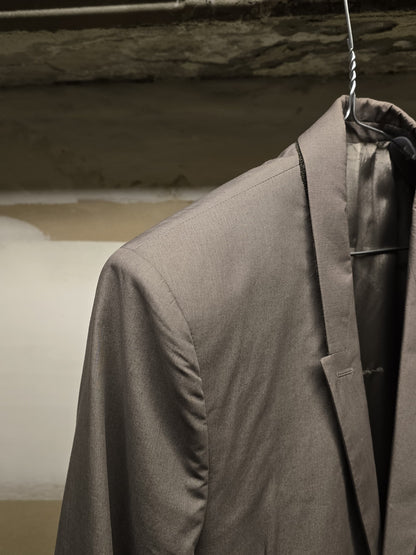 Rick Owens SS22 "FOGACHINE" DUST Moleskin Blazer