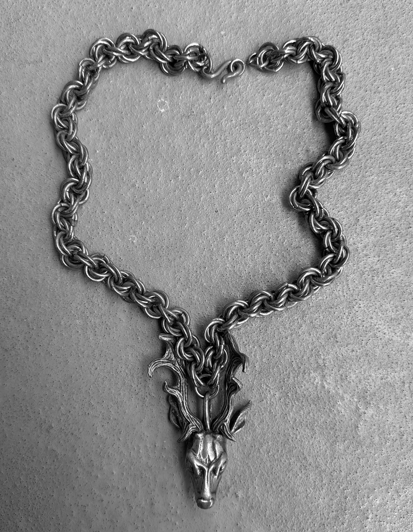 Number (N)ine x Magical Design AW08 “My Own Private Portland” 925 Silver Deer Necklace