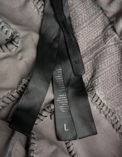 Boris Bidjan Saberi AW24 ‘P13-HS-TF F1939’ Dirty Light Carbon Nickel-pressed Hand Stitch Denim