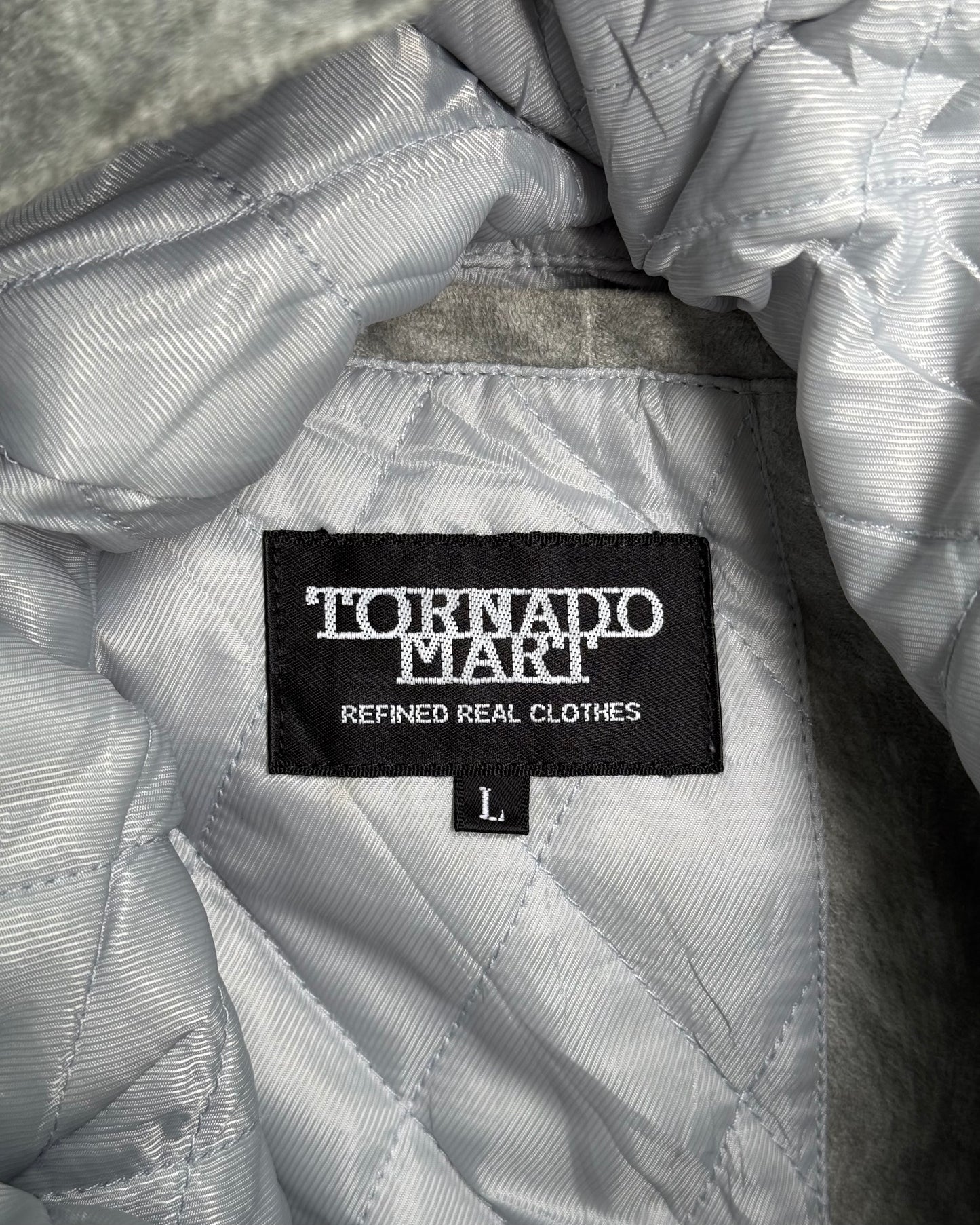 Tornado Mart Early 00s Fur Collar Faux Leather Rider Jacket