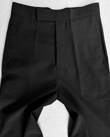 Rick Owens AW17 “GLITTER” Soul-trains Wide Leg Trousers