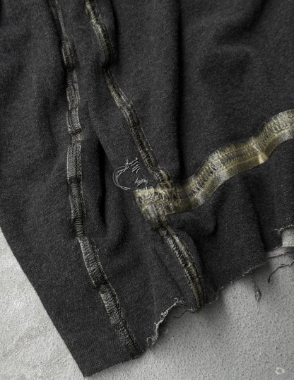 Taichi Murakami Coin Taped Seam Reversible U Long-sleeve Shirt