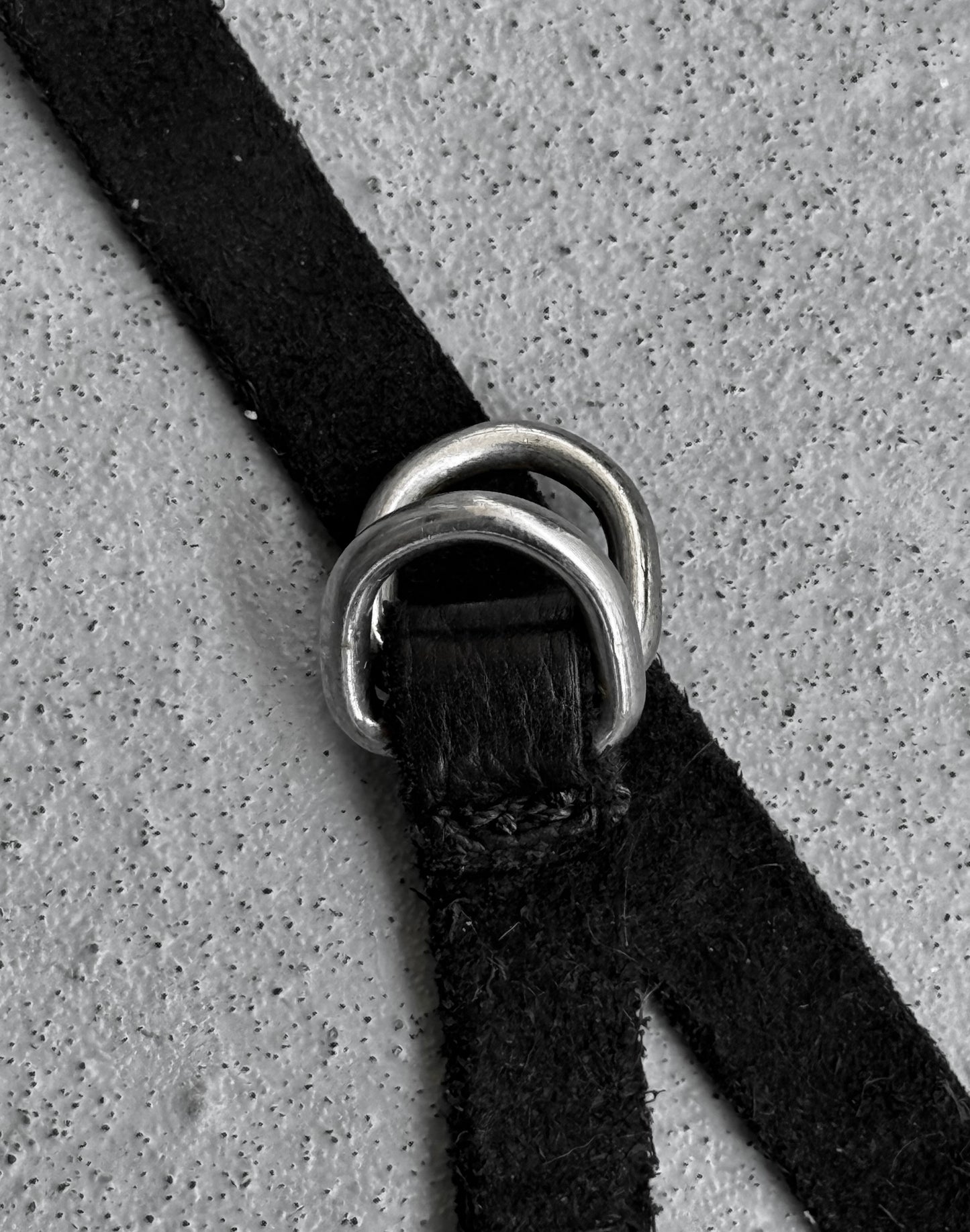 GUIDI 'BLT00B' Full-grain Bison Leather Bracelet