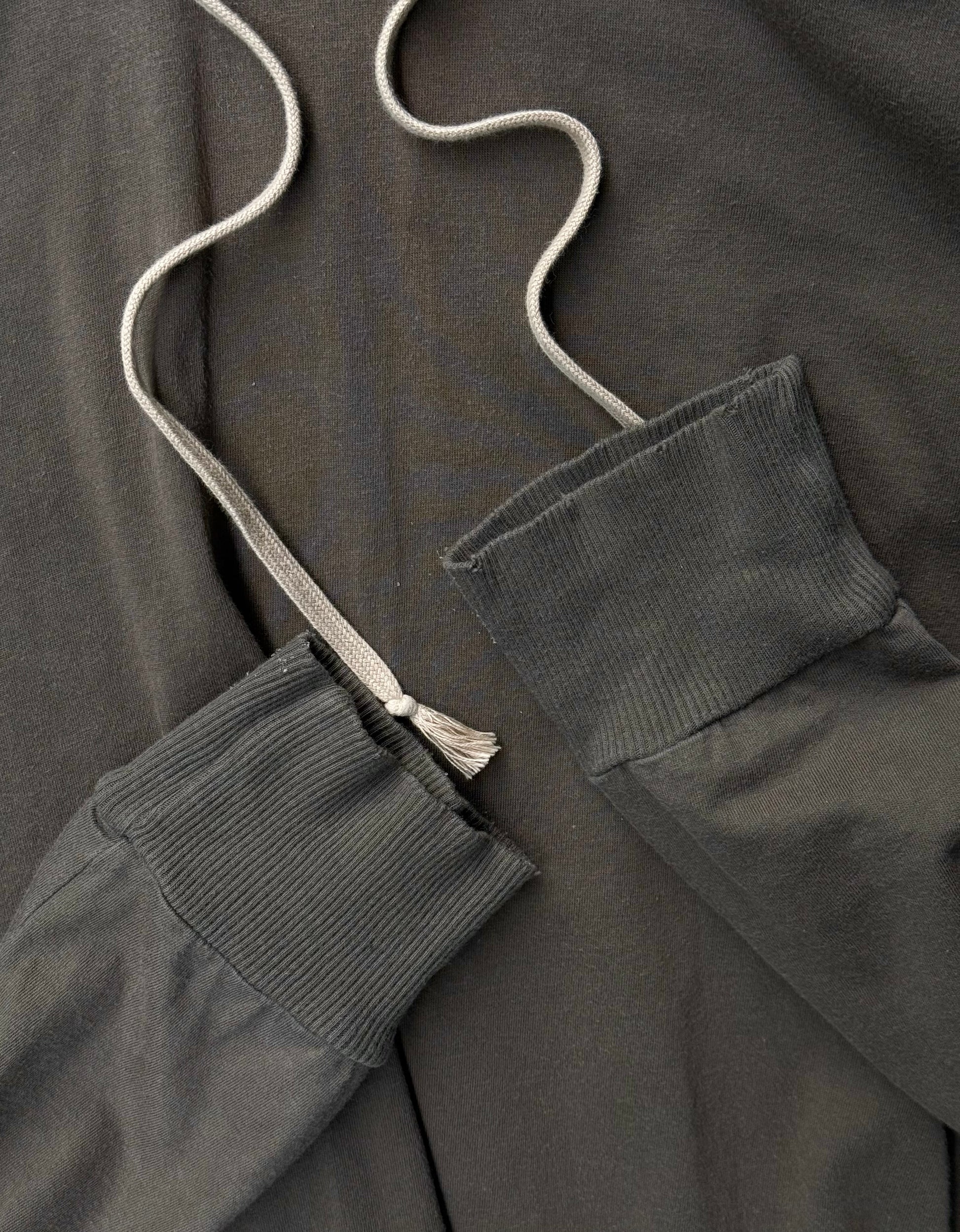 Rick Owens DRKSHDW SS13 "ISLAND" DRK DUST Hooded Long-sleeves detail | DRIEW GARMENTS