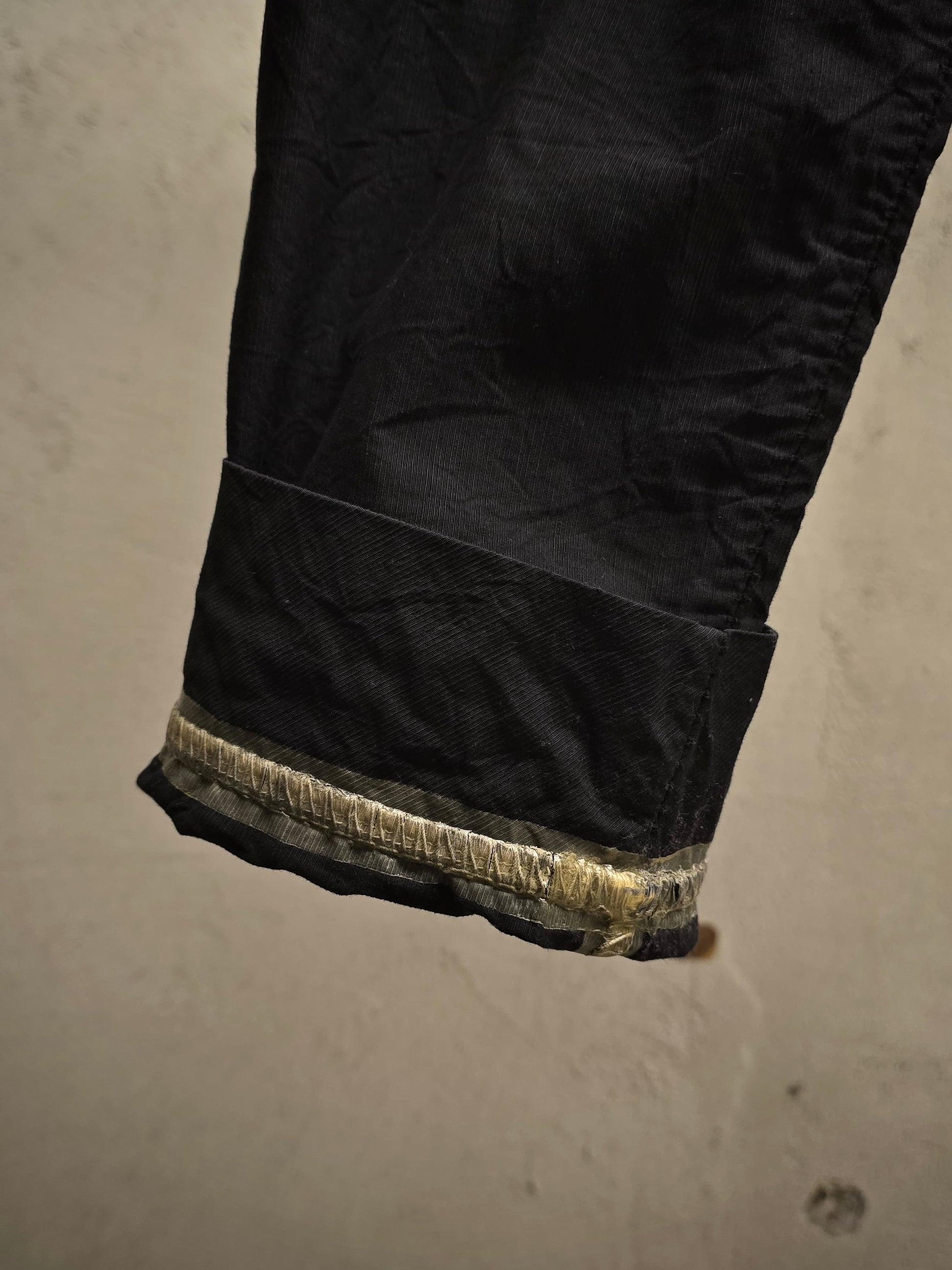 Carol Christian Poell 'PM/2669OD CORD-PTC/10' Object-Dyed Visible Meltlock Long-Johns detail | DRIEW GARMENTS