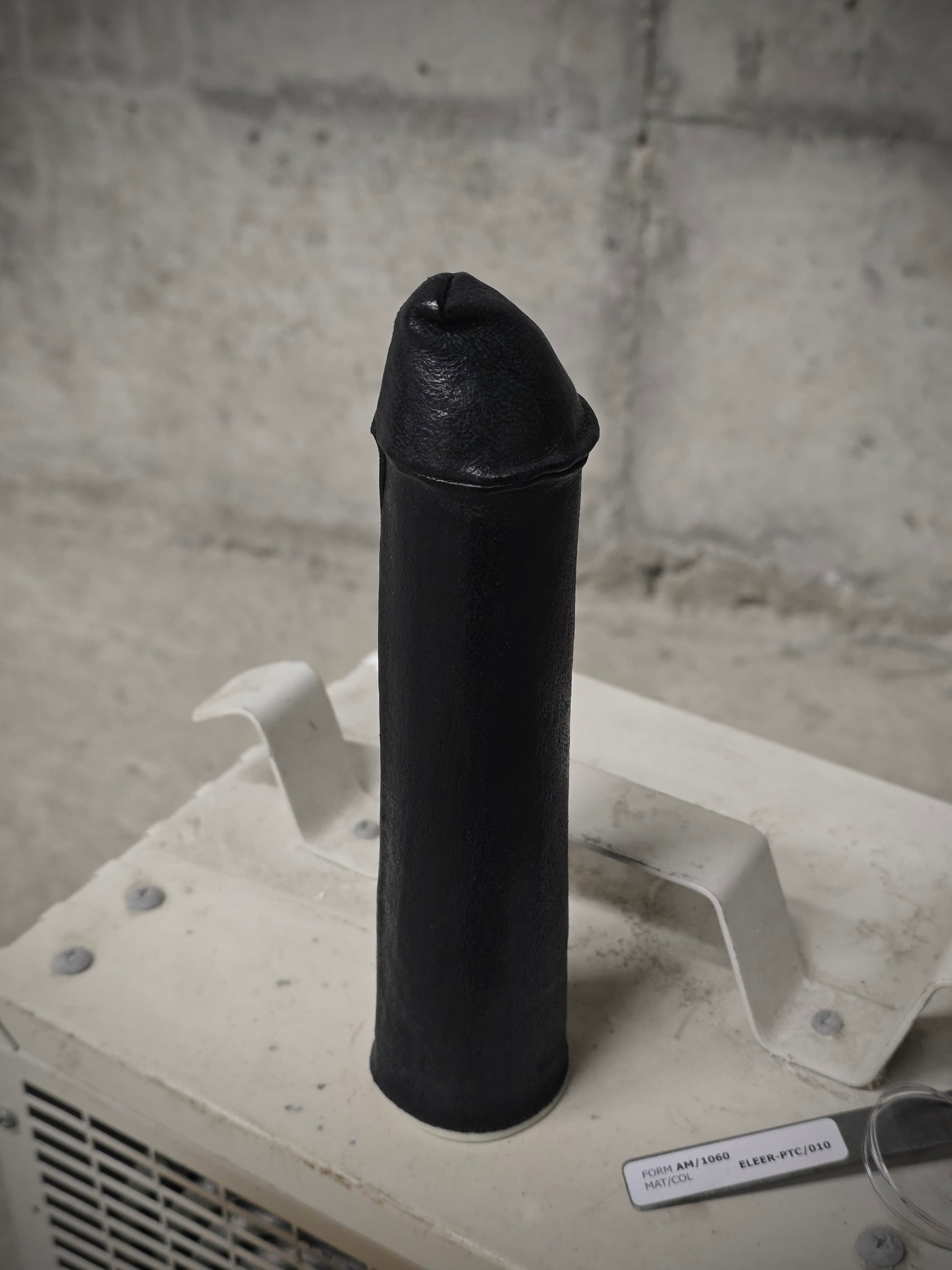 Carol Christian Poell 'AM/1060 ELEER-PTC/010' Object-Dyed Leather Condom | Archive Fashion Toronto