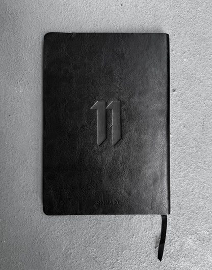 11 by Boris Bidjan Saberi Leather-Bound 160 Page Notebook