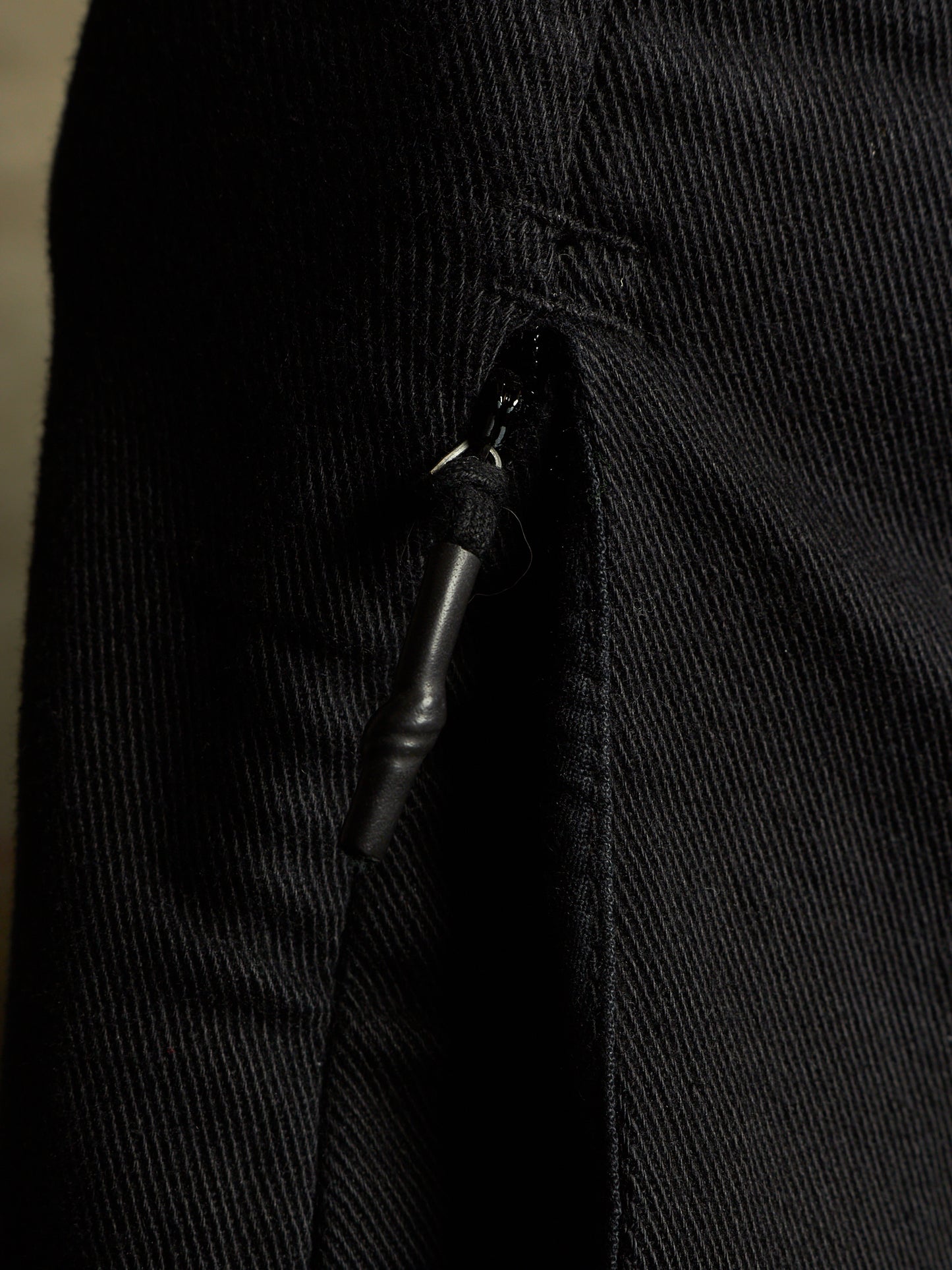 11 by Boris Bidjan Saberi 2010s ‘P14’ Washed Black Frayed Hem Drop-crotch Denim