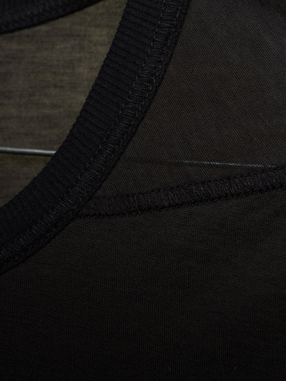 11 by Boris Bidjan Saberi 2010s ‘TS1’ Black Semi Sheer Longline T-shirt