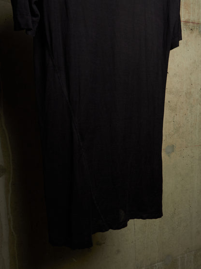 11 by Boris Bidjan Saberi 2010s ‘TS1’ Black Semi Sheer Longline T-shirt