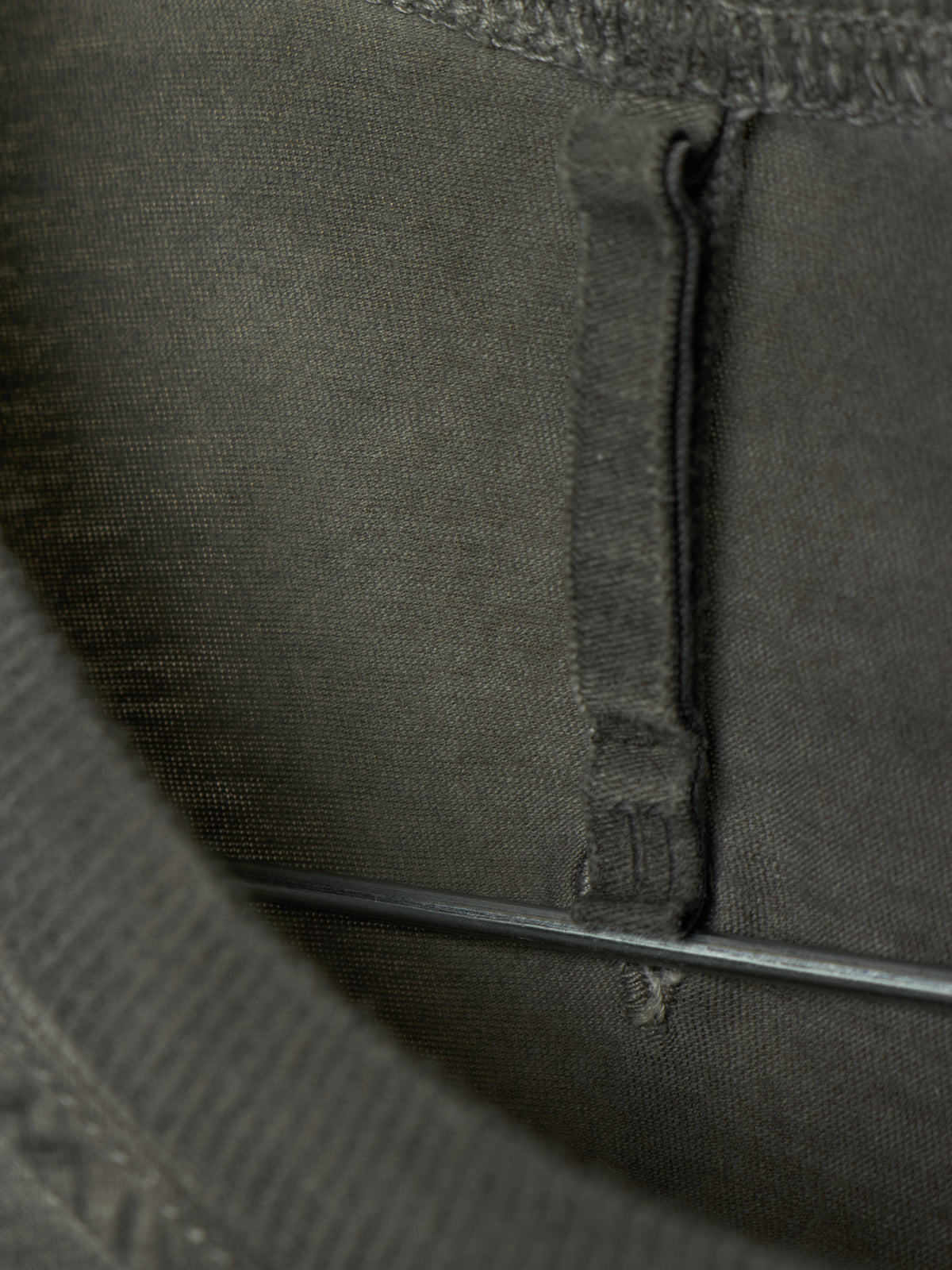 11 by Boris Bidjan Saberi 2010s ‘TS1’ Cold-dyed Grey Cotton Jersey Longline T-shirt