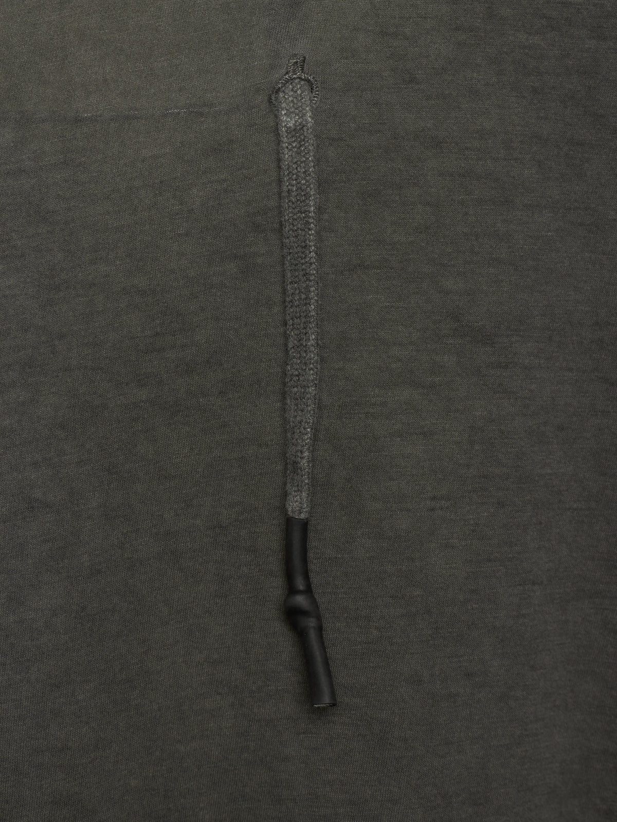 11 by Boris Bidjan Saberi 2010s ‘TS1’ Cold-dyed Grey Cotton Jersey Longline T-shirt