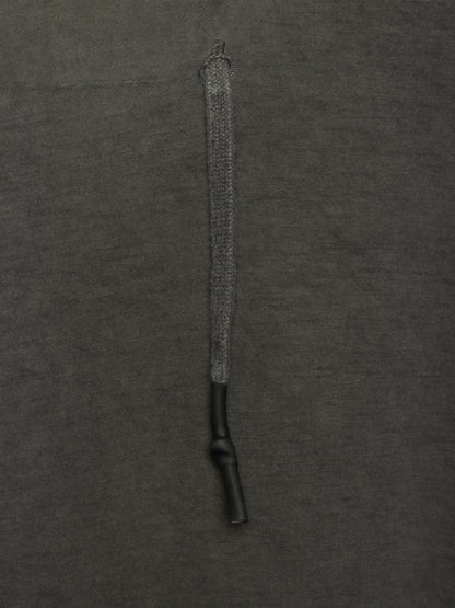11 by Boris Bidjan Saberi 2010s ‘TS1’ Cold-dyed Grey Cotton Jersey Longline T-shirt