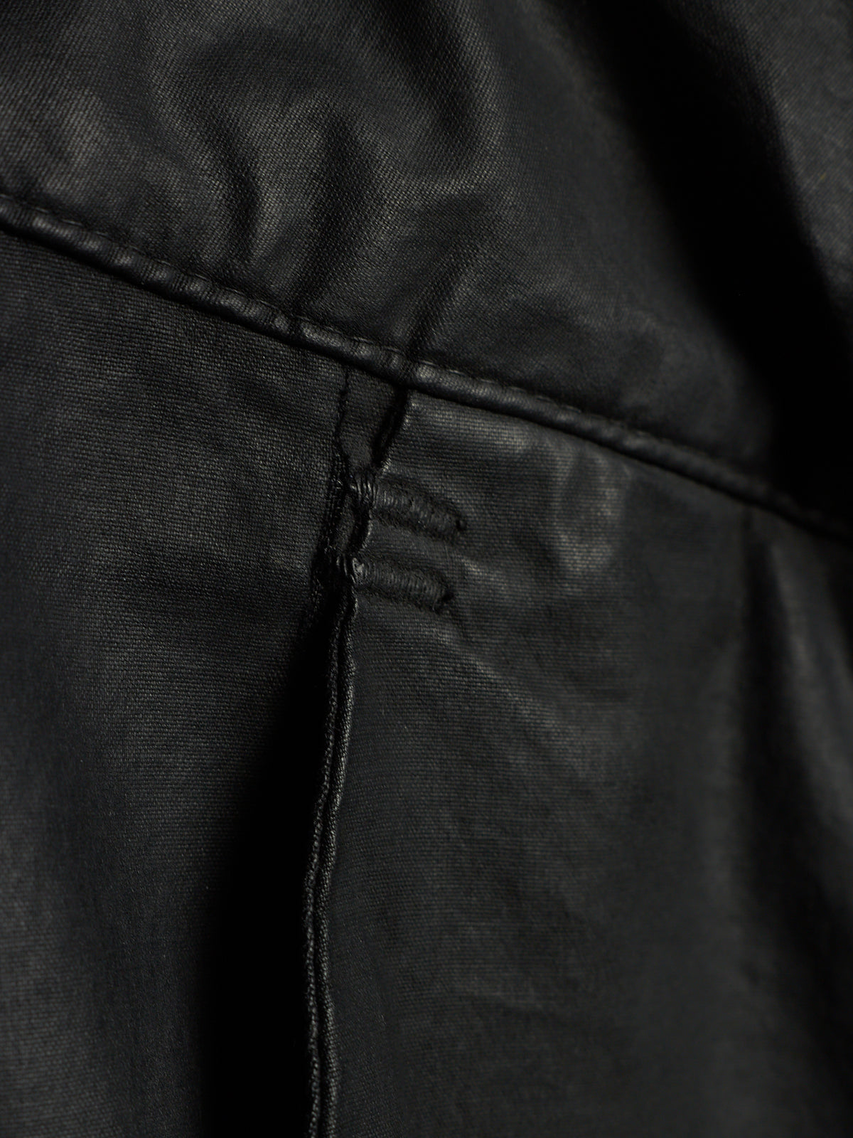 11 by Boris Bidjan Saberi 2010s Wax Coated Drop-crotch Cargo Pants