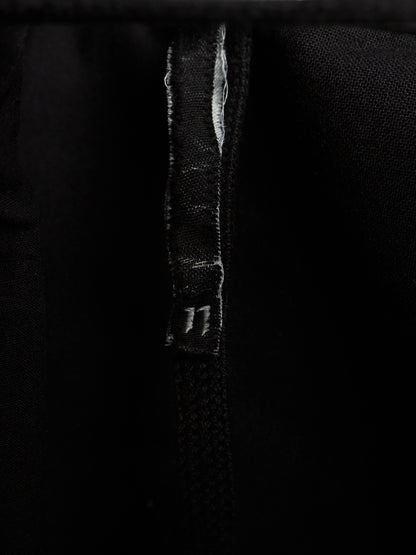 11 by Boris Bidjan Saberi 2010s Wax Coated Drop-crotch Cargo Pants