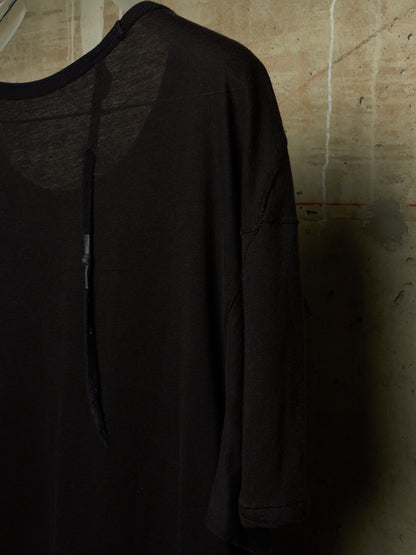 11 by Boris Bidjan Saberi SS15-16 ‘TS01’ Asymmetrical Overlock T-shirt