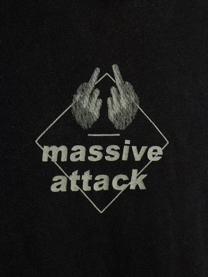 11 by Boris Bidjan Saberi AW20 'Massive Attack' Graphic T-shirt