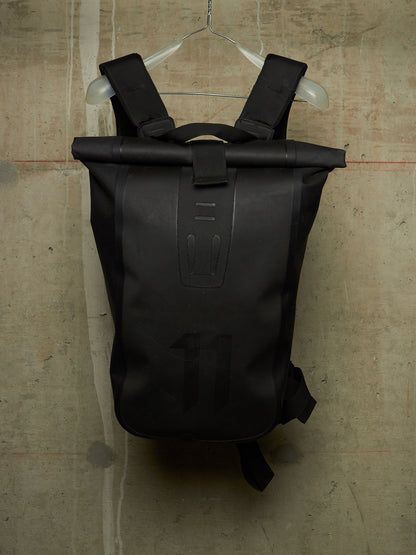 11 by Boris Bidjan Saberi x Ortlieb Black Nylon Velocity Back Pack